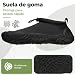 Imagen de Mishansha Escarpines Hombre Mujer Agua Zapatillas de Agua Zapatos Playa Secado Rápido Escarpines para Piscina Mar Surf Acuáticos Negro
