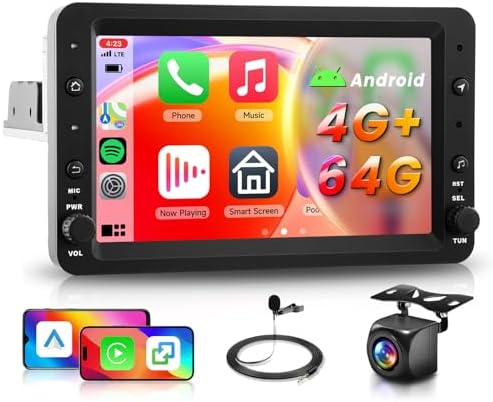 4G+64G Car Radio Stereo for Alfa Romeo 159 2004-2011 with Wireless Carplay Android Auto, Hodozzy 9" 1280P IPS Touchscreen Car Radio Bluetooth 5.0 GPS Navigation WiFi FM/RDS SWC Backup Camera