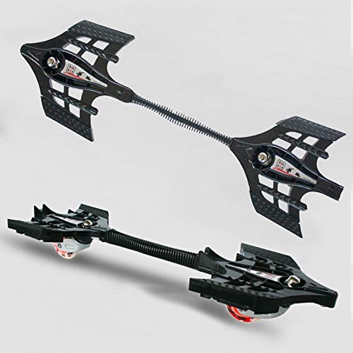 VOMIWaveboard Caster Board for Kids Teenager Adult Caster Board Street Surfing Rocket Board hoverboard Skateboard for Wave with Luminous Wheels