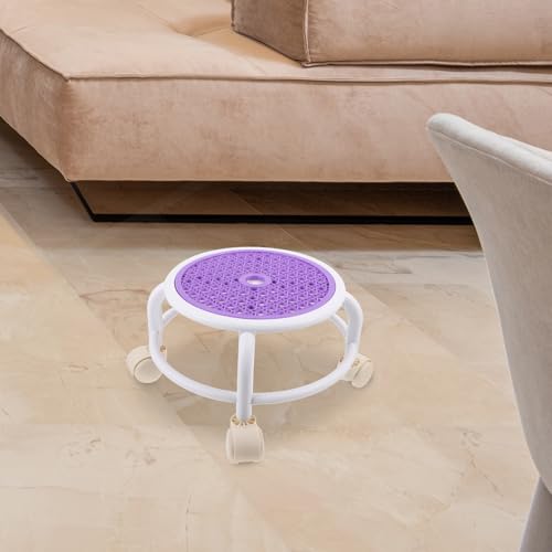 Tabouret rond pivotant pour éviter le mal de dos en pédicure Uonlytech