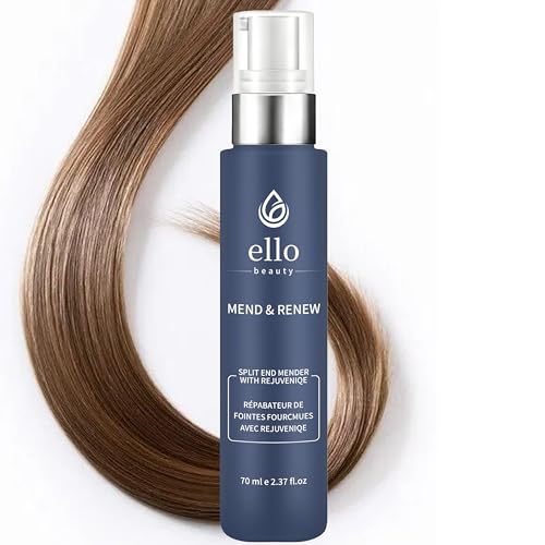 Fsmtpdam Ello Beauty Mend & Renew Split End Serum End split ends and dryness Deeply repair for silky smooth hair