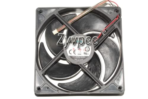 Ventola di raffreddamento FA13525L12LAA, 135 mm, 12 V, 0,5 A, 13,5 cm, 2 fili, FA135