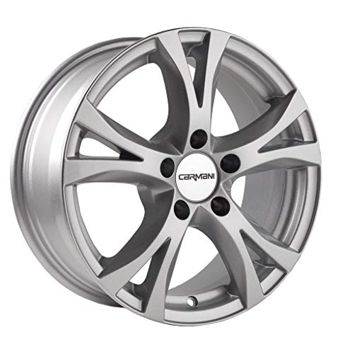 CARMANI 09 Compete kristall silber 8x18 ET35 5.00x120 Hub Bore 72.60 mm - Alu felgen