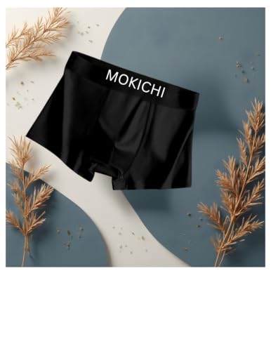 Image of Men's Ice Silk Boxer Briefs for Men | Ultra Soft Breathable Stretch Trunks | Moisture Wicking Quick Dry Innerwear | Comfortable Elastic Waist | Solid Colors