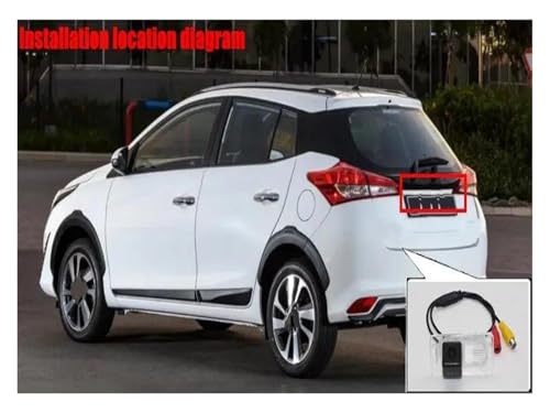 Caméra de recul Toyota Yaris 2018 2019 2020 2021 2022 2023 | Aide stationnement auto - 3