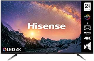Hisense 50E76GQTUK QLED Gaming Series 50-inch 4K UHD Dolby Vision HDR Smart TV with YouTube, Netflix, Freeview Play and Alexa Built-in, Bluetooth and WiFi, TUV Certificated (2021 NEW)