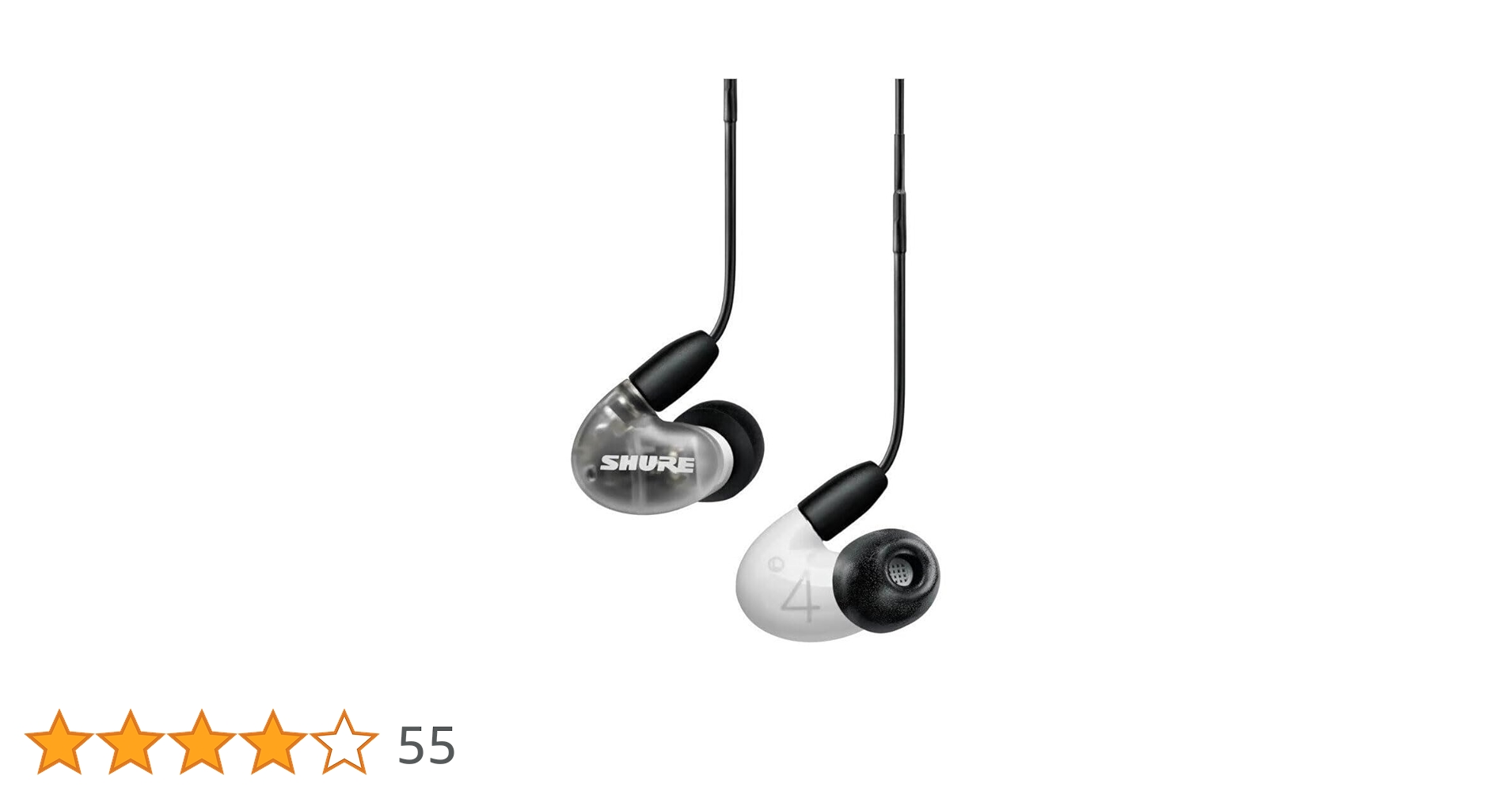 Amazon.co.jp: Shure AONIC 4 有線遮音イヤホン 細かなサウンド