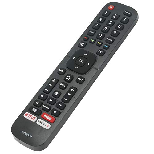 VINABTY EN2BF27H Replacement Remote Fit for Hisense TV H43B7120 H43B7140 H43B7160 H43B7100 H43BE7000 H43BE7010 H43BE7030 H43BE7050 H43B7100UK H43BE7000UK H50B7100 H50B7120 - Image 2