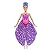 Barbie Dance and Flutter Doll with 2-in-1 Transformation from Dancer to Butterfly with Opening Wings, Purple Hair, Headpiece & Removable Tutu