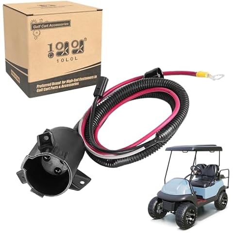 10L0L Golf Cart Charger Receptacle Assembly Cover