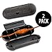 KOVOT Extension Cord Safety Cover Protectors 2 Pack | Black | Protects Plugs & Wires Against Rain & Snow