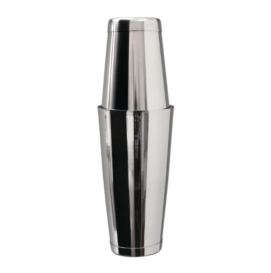 Beaumont Mezclar and Boston Stainless Steel Cocktail Shaker 2 Pieces