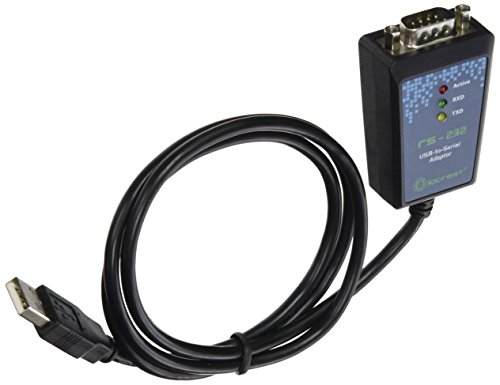 IOCrest SY-ADA15044 USB 2.0 to RS232 DB9 Serial Cable Male A Converter Adapter with FTDI Chipset for Win10/8.1, Compatible with 8/7/Vista/XP/2000/CE and Mac OS X 10.6 and Linux (6')
