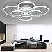 Produktbild LED Modern Deckenlampe,ONLT Möbeleinbauleuchte Deckenlampe Wohnzimmer Leuchte,Pendelleuchte,Hängelampe,Kronleuchter(Kaltweiß, 8 Köpfe)