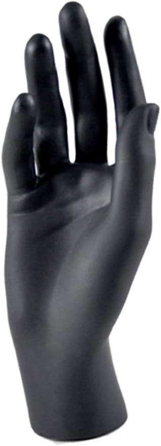 KODORIA Female Hand Mannequin Hand Jewelry Bracelet Ring Gloves Display Organizer Stand - Black R