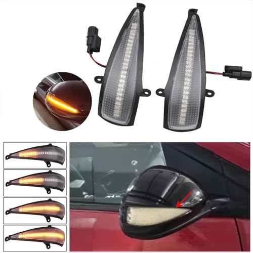 Luz espejo retrovisor Civic rota soluciona el fallo con LED dinámico 6