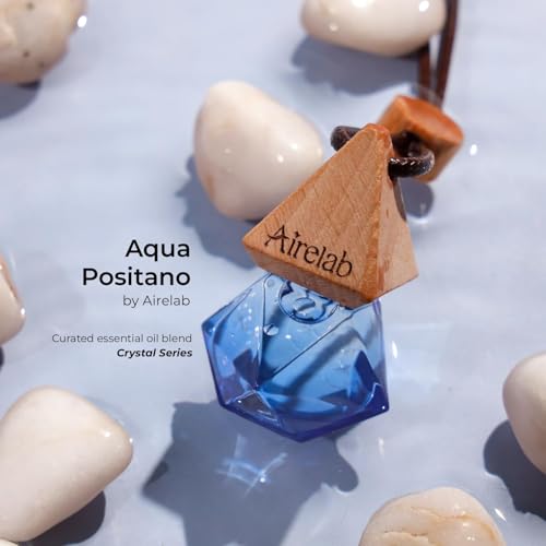 Image of Car Air Freshener | 15ml Refillable Perfume Oil with Wooden Diffuser Hanging Pod | Fragrance Inspired by Diore Sauvaj | Long Lasting Car Perfume | 60+ Days