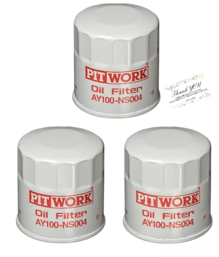 PITWORK オイルフィルター AY100-NS004 30個セット Amazon | AY100-NS004 PITWORK (ピットワーク)日産純正部品 × 3個