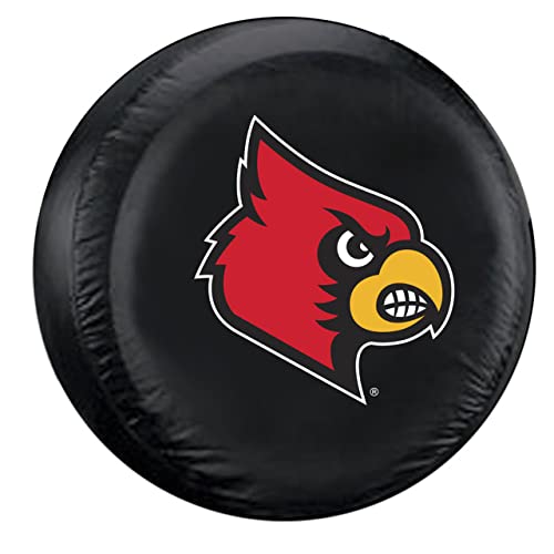 Fremont Die NCAA Louisville Cardinals Tire Cover, Standard Size (27-29