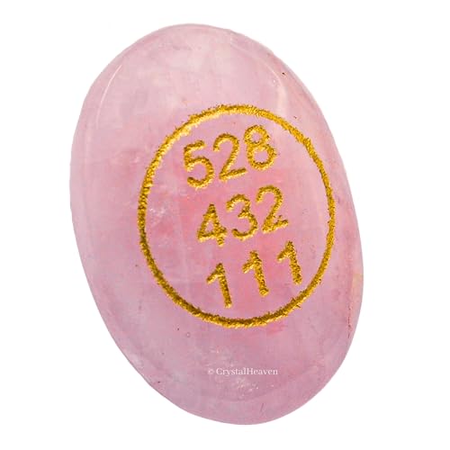 Image of Certified Rose Quartz Zibu Symbols Crystal For Love Switch