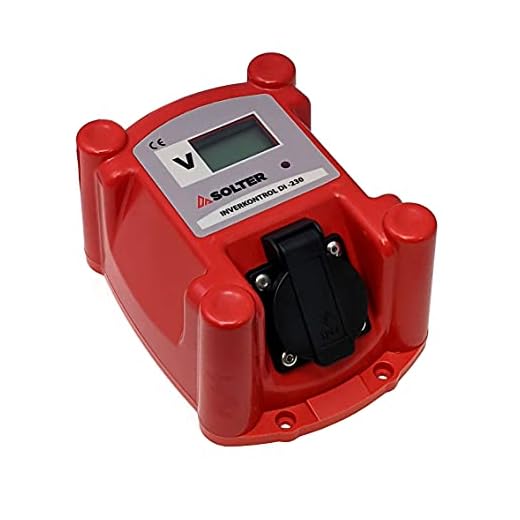 SOLTER - Inverkontrol DI 230 Protector de Voltaje para conectar equipos INVERTER a GENERADORES