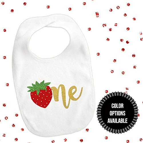 strawberry bib