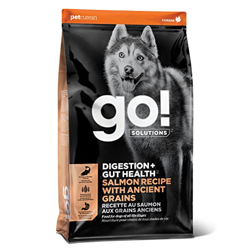 Petcurean GO! Digestion + Gut Health Salmon Dry Dog Food with Grains main image 0