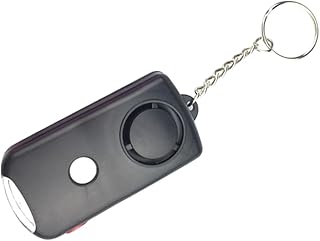 UKCOCO 1 Peça Alarme De Segurança Para Meninas Mulheres Alarme De Emergência Mini Alarme Seguro Corrida Noturna Mulher Com Luzes Alarme De Emergência