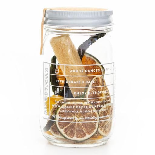 Miniatura 5 de Camp Craft - Mezcla de cóctel - Piña jalapeño  Kit de infusión de mezcla de bebidas premium con frutas deshidratadas, hierbas y azúcar vegano