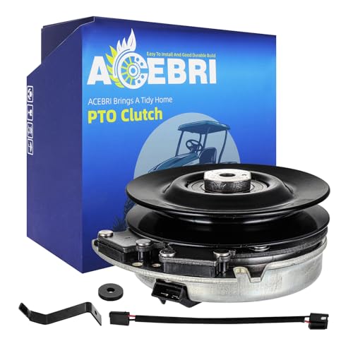 ACEBRI PTO Clutch Replacement for John Deere Scotts: GY20108 GY20652 GY20878 GY21340 GY21339 L120 L30 LA130 LA140 D140 D150 D160 D170, for Warner: 5219-20 5219-73 5219-72 5219-114 Mower Clutch