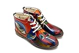 STYLE POLYVALENT TOUTES SAISONS : Bottines à lacets adaptées aux looks urbains, casual ou élégants. Elles se combinent facilement avec jean, robe ou pantalon, offrant une option tendance pour l’automne, l’hiver et la mi-saison.