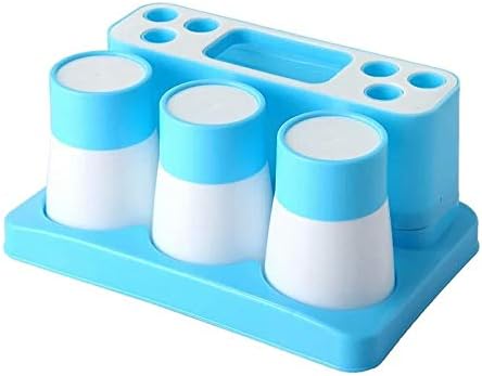 Multifunctional Toothpaste Cup Toothbrush Holder Two Three Creative Wash Brush Cup Bathroom Accessories Comb Holder