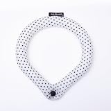 【SUO】SUO for dogs28°ICE COOL RING ボタン付 犬用 SSB ブラック(星小)
