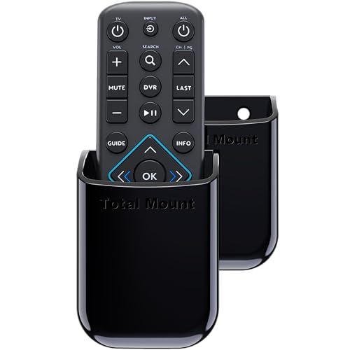 TotalMount Universal Remote Control Holders (2 Pack)