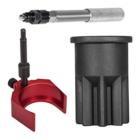 E-cowlboy J-42083 Automatic Timing Pin+9U-7227 Injector Height Adjustment Gauge Tool+Engine Barring Socket for Caterpillar CAT 3406E C-15 C-16 (3 Tools) Cover
