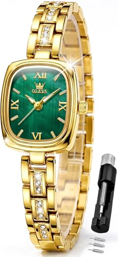 Image of OLEVS Women Watches Diamond Fashion Dress Elegant with Date Ladies Watch | Original Import Dress Gift,Diamond,Easy to Read Chronograph women's Watch