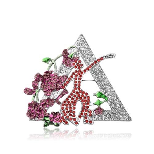 POTIY Sorority Brooch - Black Greek Life DST Jewelry