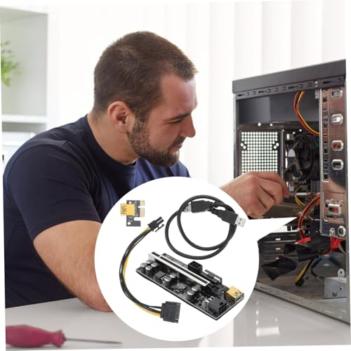 Adaptador PCI-E DOITOOL elimina fallos de conexión en tarjeta de expansión para minería 7