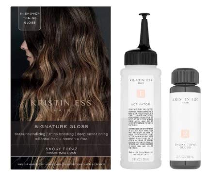 Kristin Ess Hair Signature Gloss Temporary Hair Color - Smoky Topaz, pack of 1