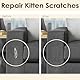 Fondlife Flicken Selbstklebend Stoff,150 * 10cm Stoff Reparatur Patches Selbstklebend,Stoffe-Reparaturaufkleber,Leinenstoff-Reparaturflicken für Autositze,Kopfteile,Vorhang,Möbel,Sofa (Dunkelgrau)