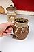 Hand Thrown Pottery Coffee Mug in Brownstone Handmade in North Carolina