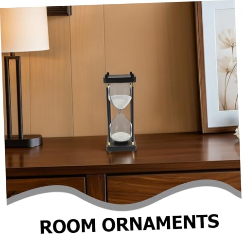 Sablier de cuisine et bureau vintage, l'objet decoratif transparent ideal - 4