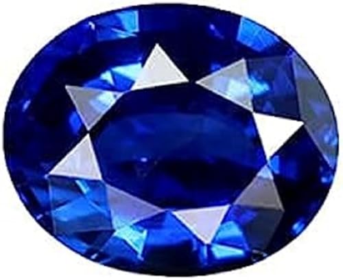 Saphir bleu de Ceylan 5,40 carats Neelam - Pierre précieuse naturelle AMZ16377 qualité A++