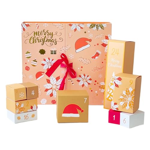 Calendrier Avent à garnir soi-même pour créer un cadeau sur mesure