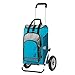 Produktbild Andersen Shopper Royal mit kugelgelagertem Luftrad 25 cm und 60 Liter Einkaufstasche Hydro türkis mit Kühlfach