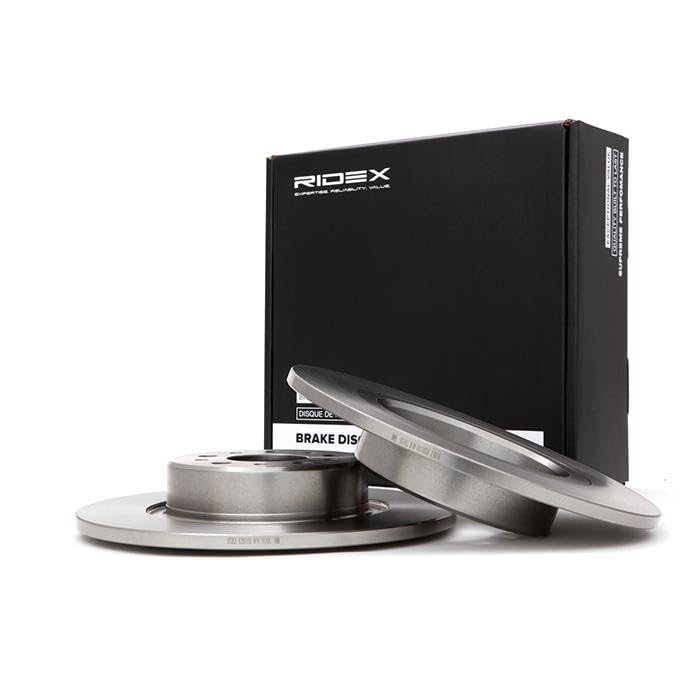 82B0176 RIDEX Disco De Freno Eje Trasero, 302,0x12mm, 5/10, Macizo AUDI