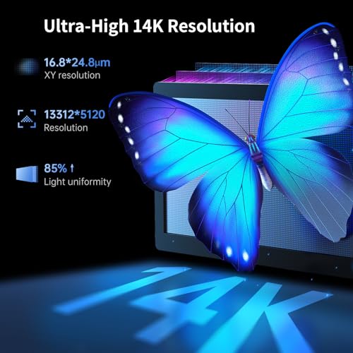 ANYCUBIC Photon Mono M5s Pro Resin 3D Printer, 10.1'' 14K HD Mono LCD, 3X High Speed Printing, Leveling-Free&Intelligent Detection, Large Printing Size of 8.81 x 4.98 x 7.87 Inch 4 ANYCUBIC Photon Mono M5s Pro Resin 3D Printer, 10.1'' 14K HD Mono LCD, 3X High Speed Printing, Leveling-Free&Intelligent Detection, Large Printing Size of 8.81 x 4.98 x 7.87 Inch - Image 2
