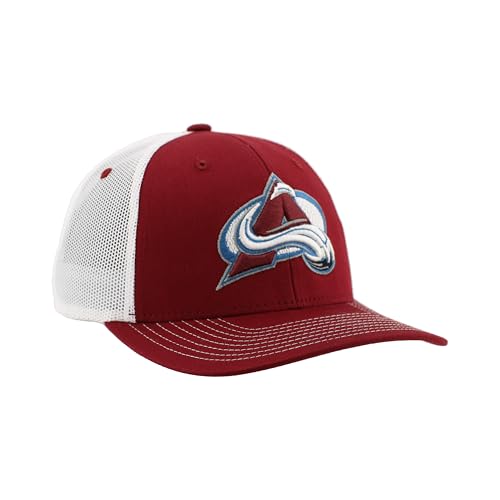 Image of ZHATS NHL Unisex-Adult NHL Officially Licensed Adjustable Snapback Hat Dakota Icon Team Color