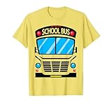 Halloween School Bus Costume for Adults and Children T-Shirt