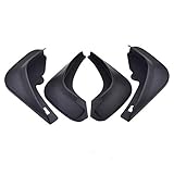 ✔ 【Hochwertige Materialien】: Unsere Schmutzfänger bestehen aus Verbundgummi und Kunststoff, einer hochwertigen Weichgummiplatte. Der Kautschukgehalt ist groß, die Elastizität ist groß, die Faltung ist frostbeständig, das Reißen ist nicht leicht und die Alterung ist Anti-Aging, hochwertiger PP-Kunststoff, mittlere Härte, um eine ausreichende mechanische Festigkeit zu gewährleisten und ein leichtes Brechen zu vermeiden .